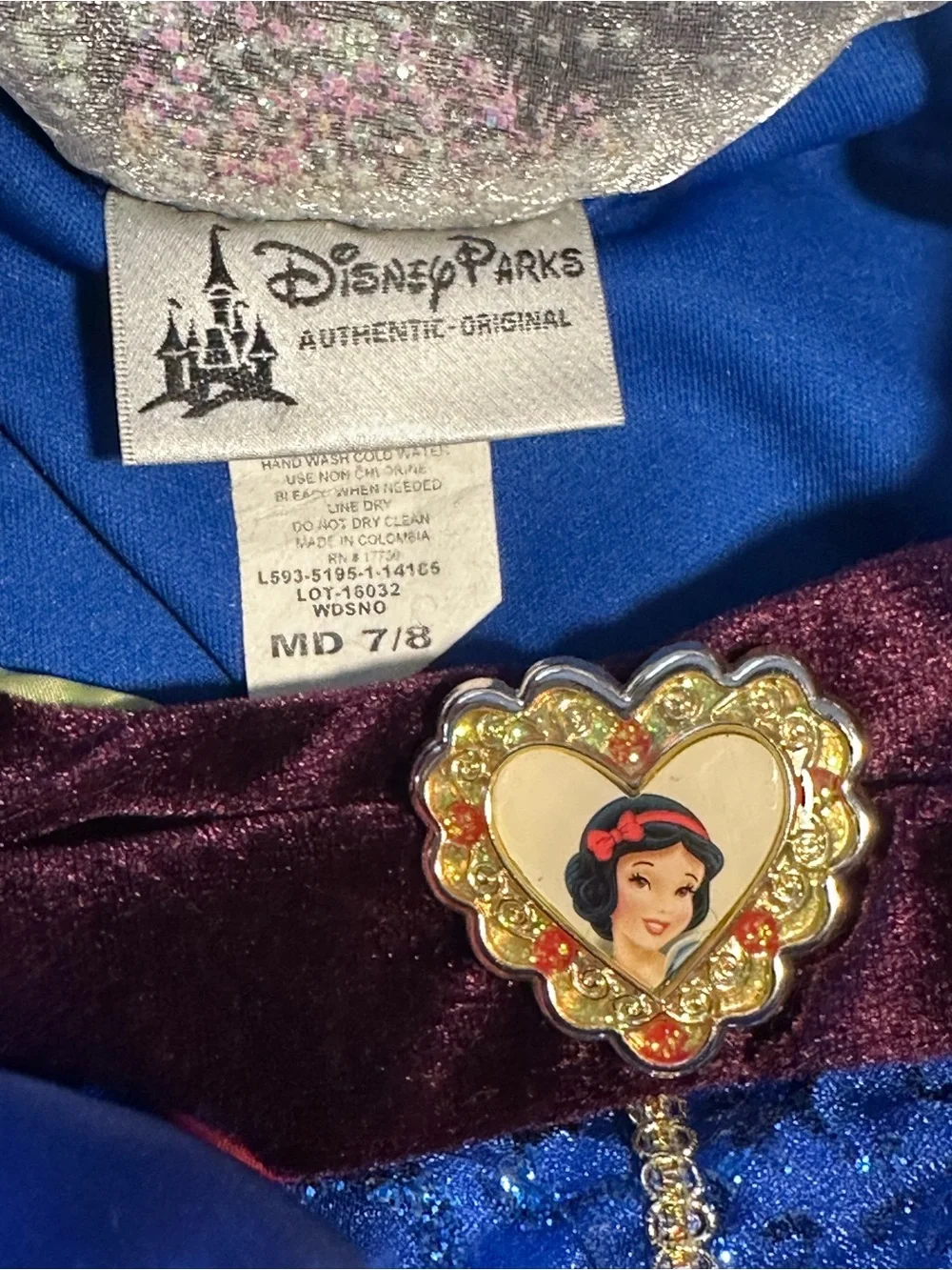 Disney Snow White Halloween Costume Dress